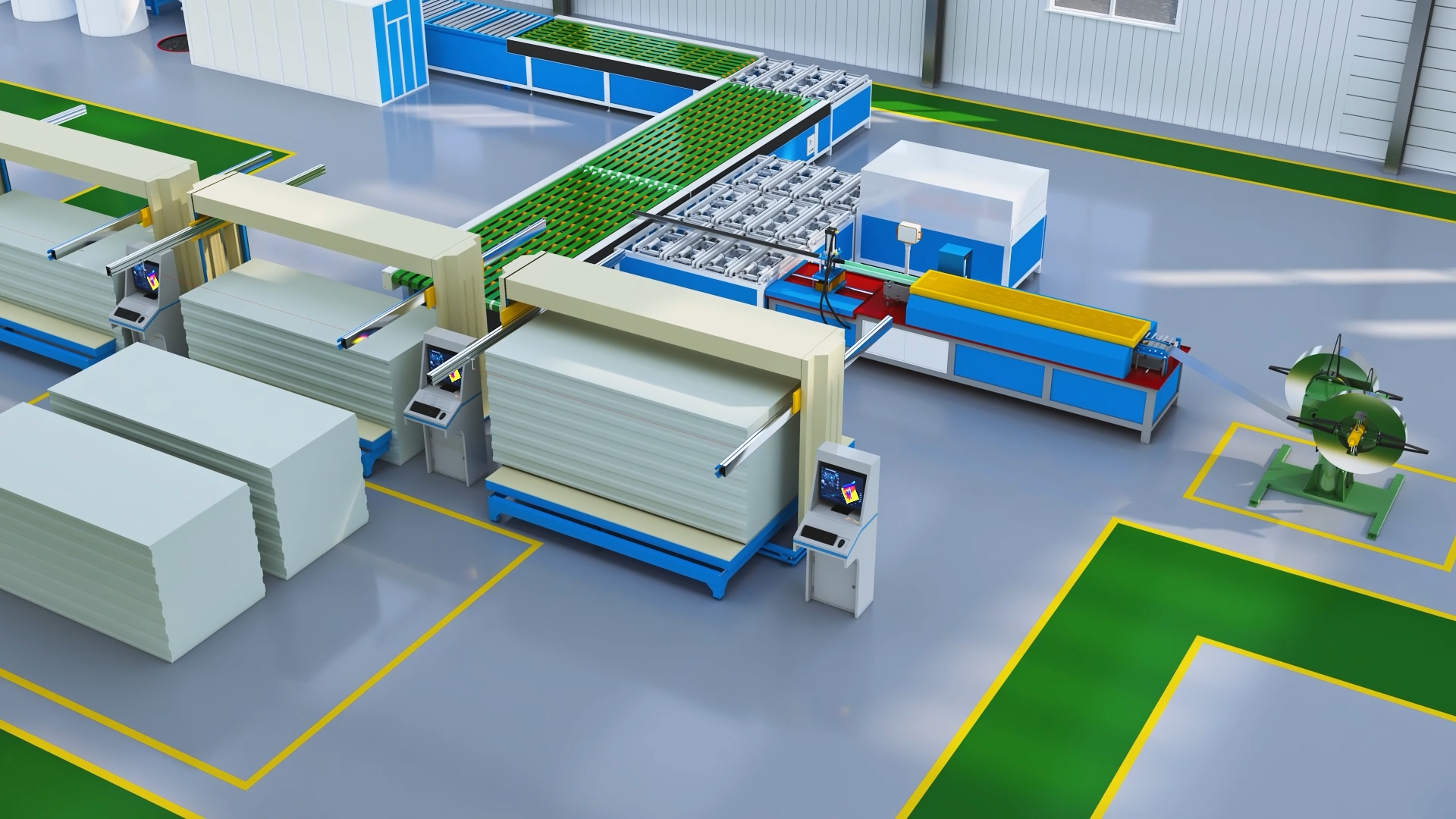 装配板自动化生产线